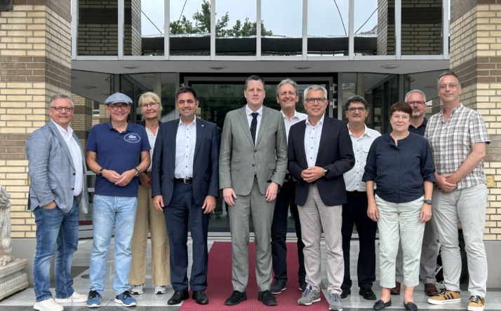 Landrat Stefan Dallinger bereiste mit einer Delegation aus Politik, Kultur und Wirtschaft China