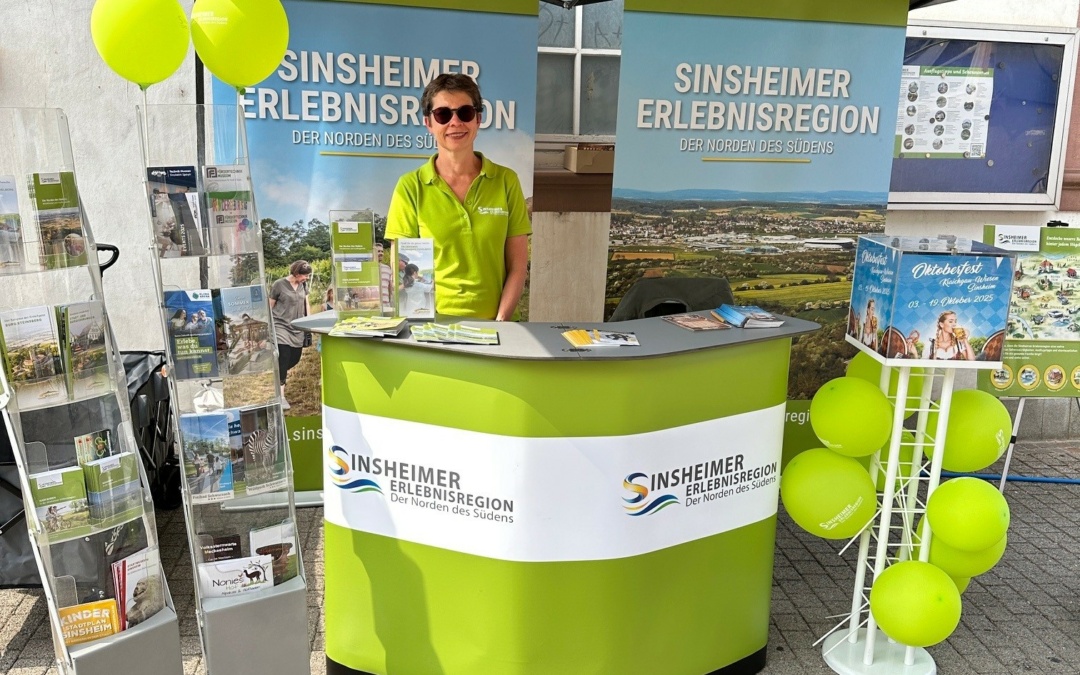 Sinsheimer Erlebnisregion präsentiert sich auf dem Sauerkrautmarkt