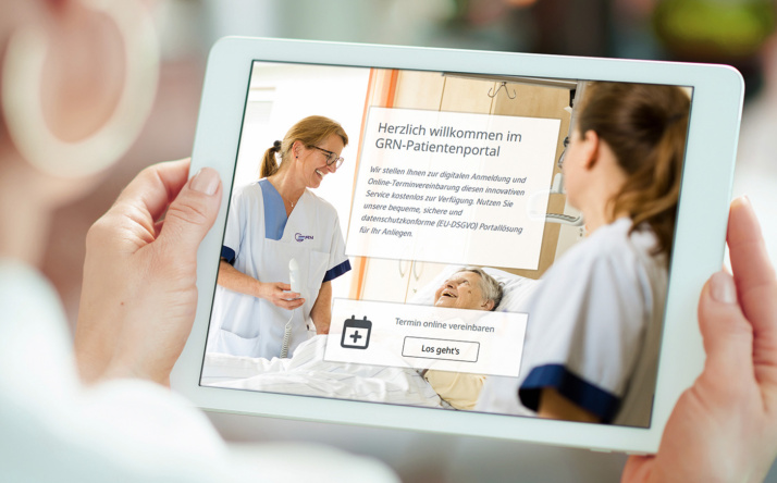 Neues GRN-Patientenportal erleichtert Termine und Datenaustausch