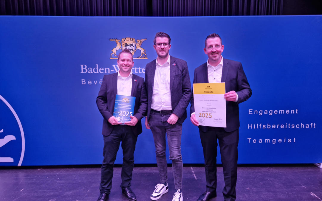 Landesauszeichnung für das Auto-Technik-Museum e. V.