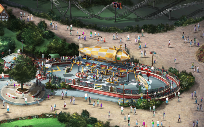 Familienattraktion „LUFTIKUS“ hebt im Erlebnispark Tripsdrill ab!