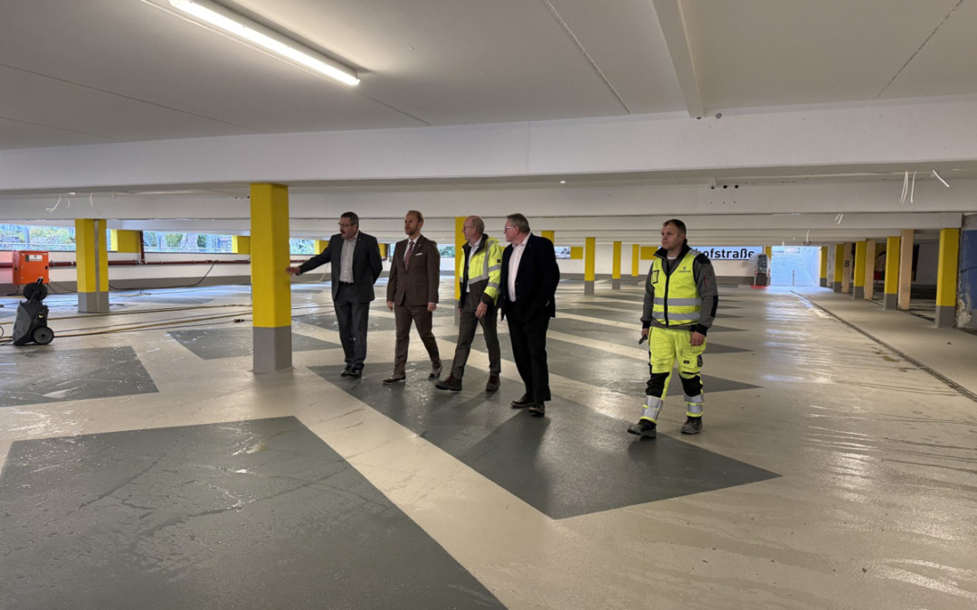 Freigabe Parkdeck Zwingermühle – kostenfreies Parken im Dezember