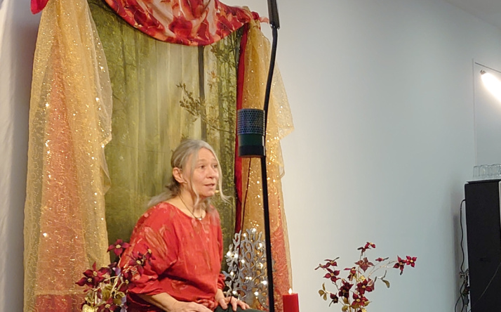 Sarah Schmist: Märchenhafte Adventslesung in der Stadtbibliothek Sinsheim