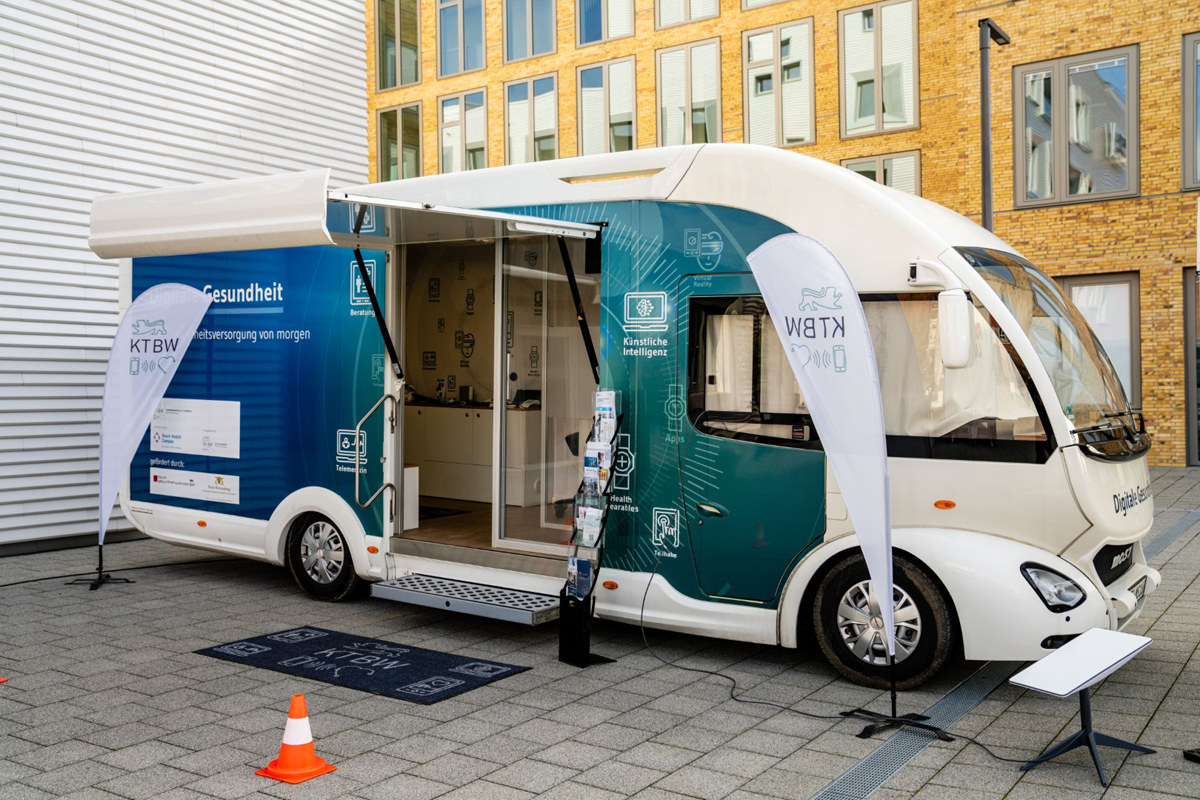 Digital Health Truck (Groß) Krankheit