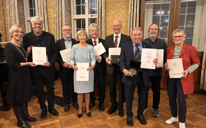 Hermann Layher wird geehrt