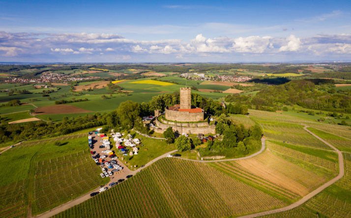 Burg Steinsberg bereitetr sich auf das 9. Mittelalterfest vor