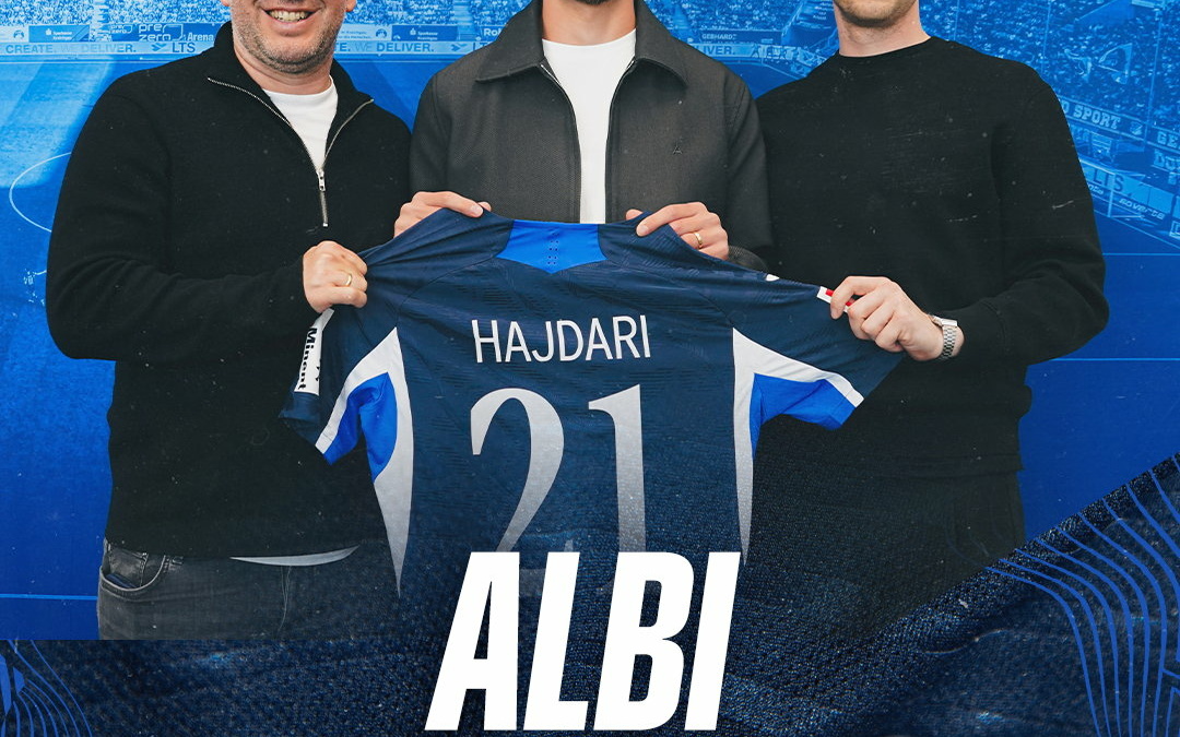 Albian Hajdari verlängert vorzeitig