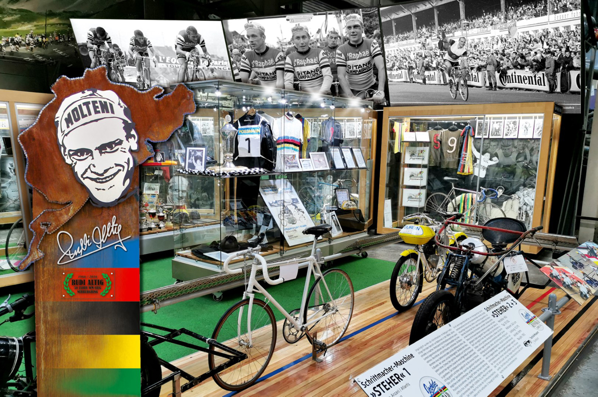 Rudi Altig Ausstellung Technik Museum Sinsheim 2026 (Groß) Trinkwasserbrunnen