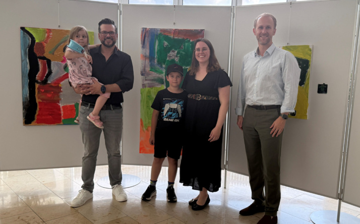 Eine besondere Vernissage Paul