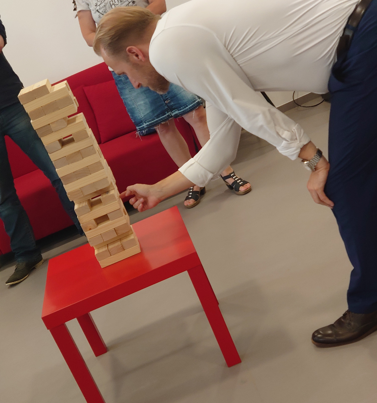 Spieleabend mit dem Oberbürgermeister Marco Siesing