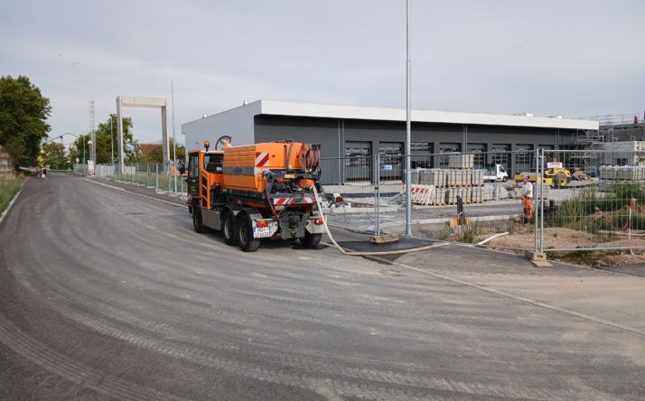 Regenwasseranlage am neuen Feuerwehrgerätehaus