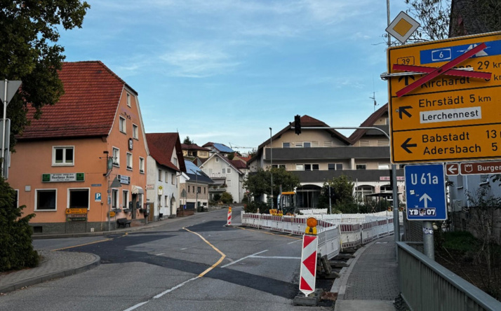 Sanierung der Ortsdurchfahrt Steinsfurt