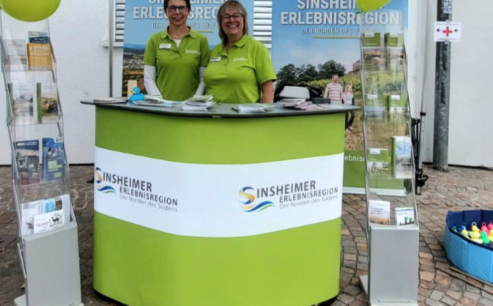 Sinsheimer Erlebnisregion beim Markttag in Epfenbach